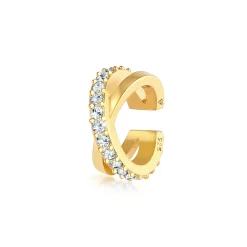 Elli "Earcuff | Kristall ( Weiß )< Hochzeit|Ohrringe
