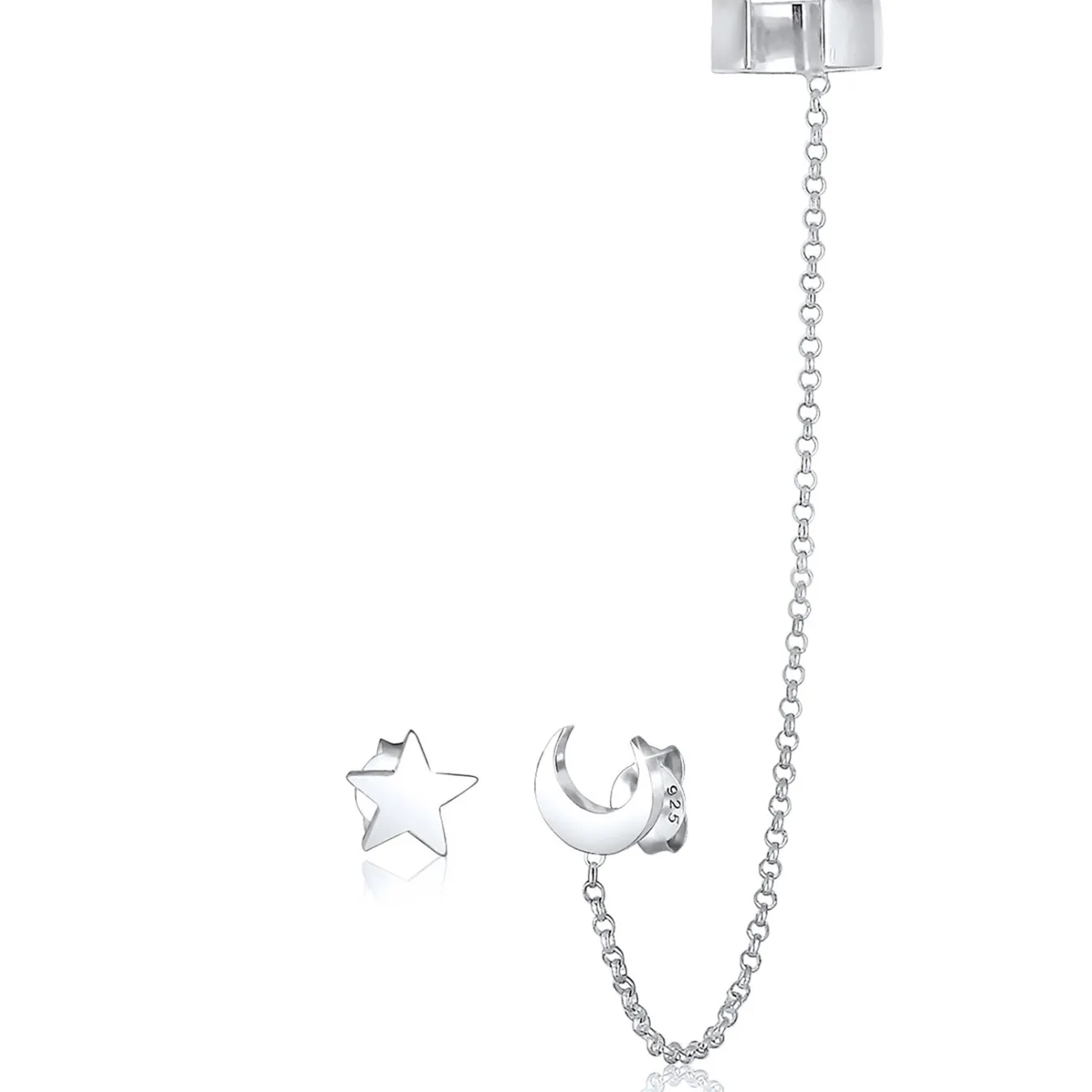Elli "Earcuff Astro< Symbol-schmuck|Ohrringe