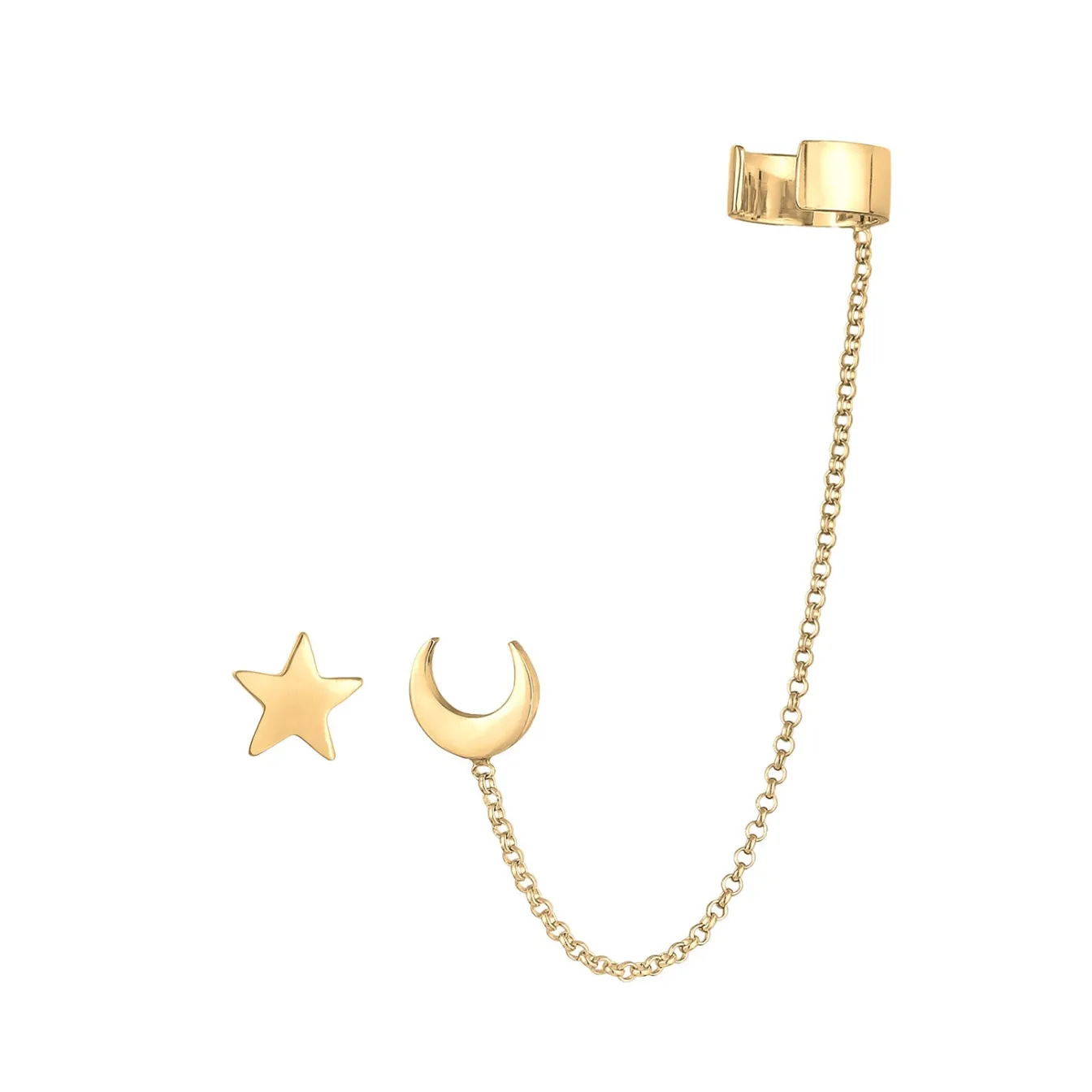 Elli "Earcuff Astro< Symbol-schmuck|Ohrringe