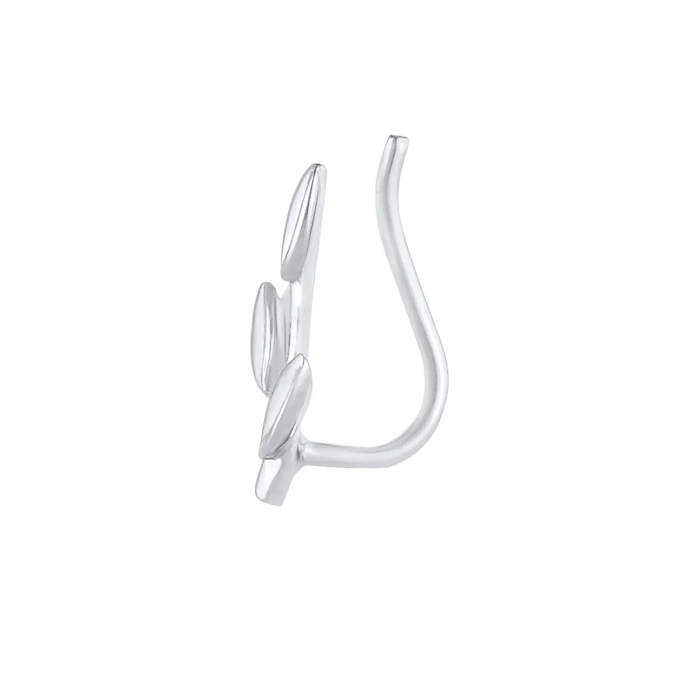 Elli "Earcuff Blatt Single< Symbol-schmuck|Ohrringe