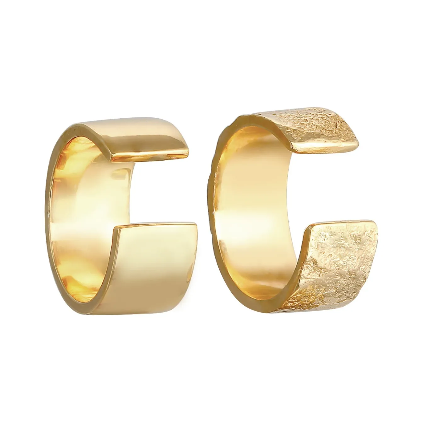 Elli "Earcuff Duo Basic< Roségold|Ohrringe