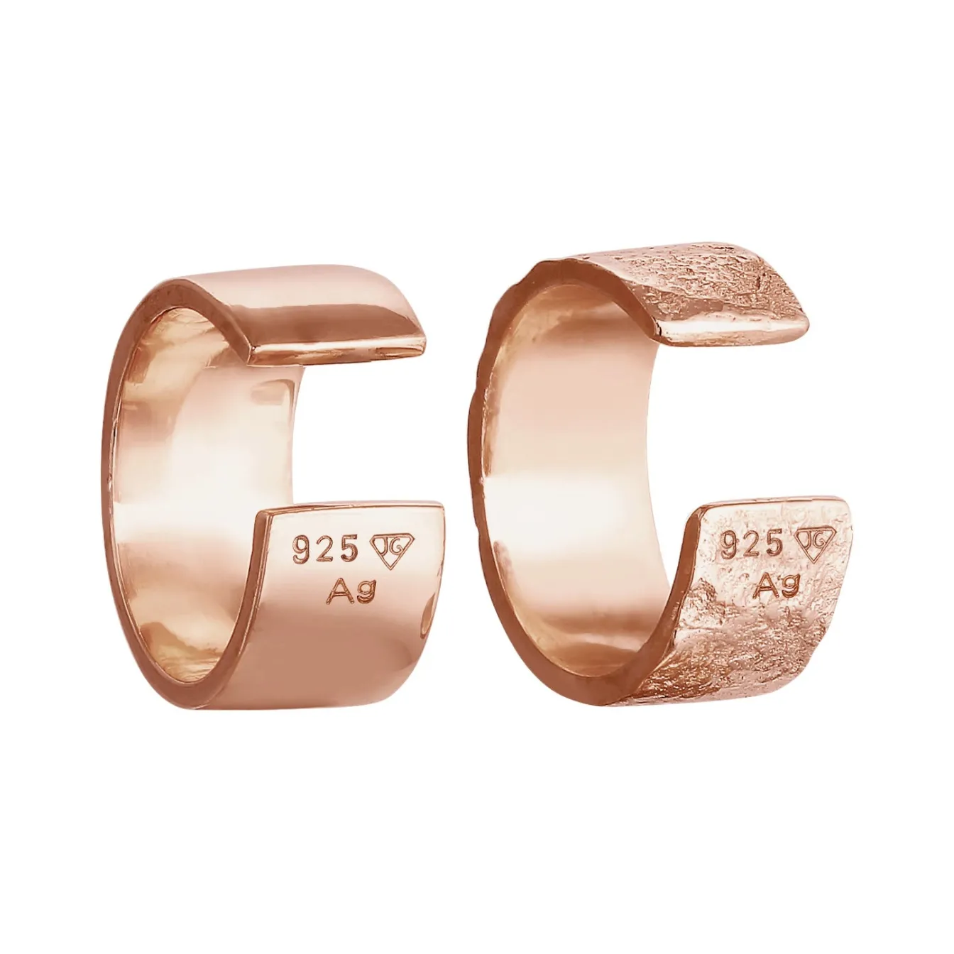 Elli "Earcuff Duo Basic< Roségold|Ohrringe