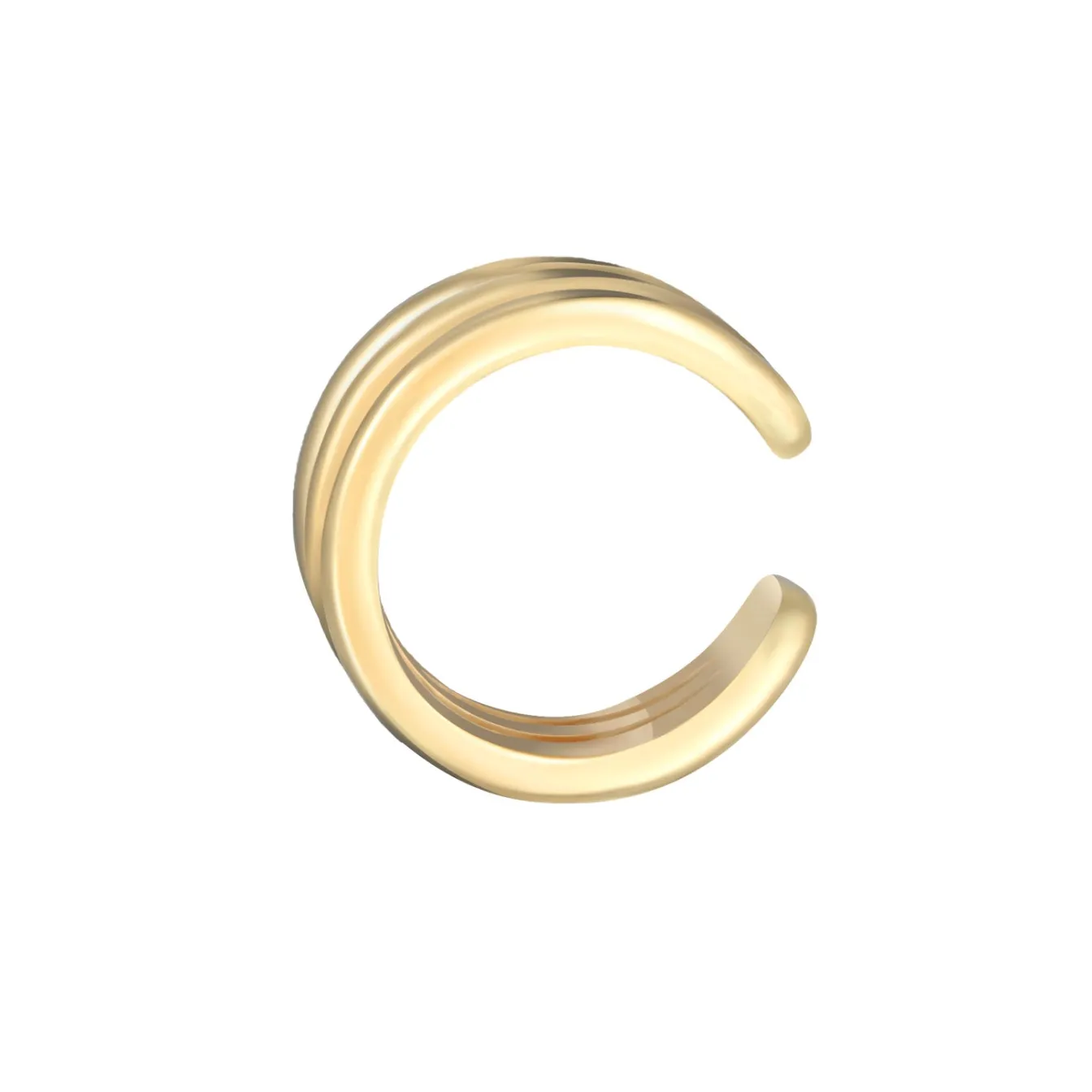 Elli "Earcuff Geo< Silber|Ohrringe