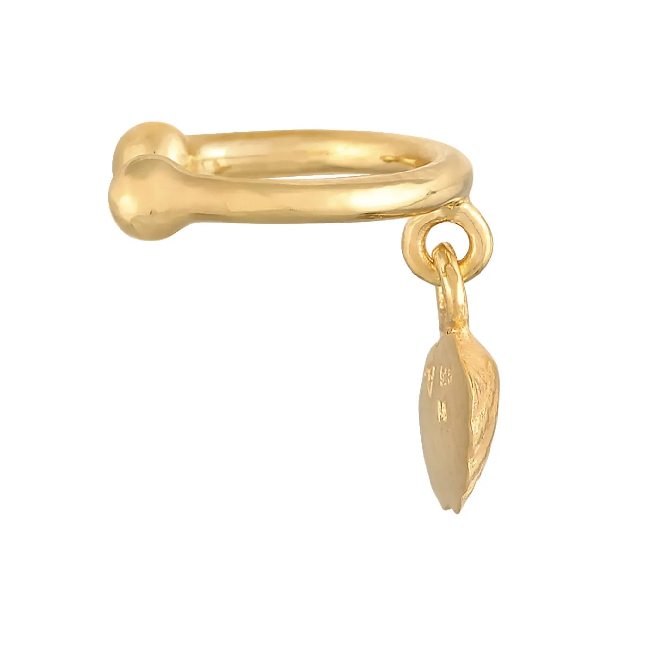 Elli "Earcuff Muschel< Ohrringe|Silber