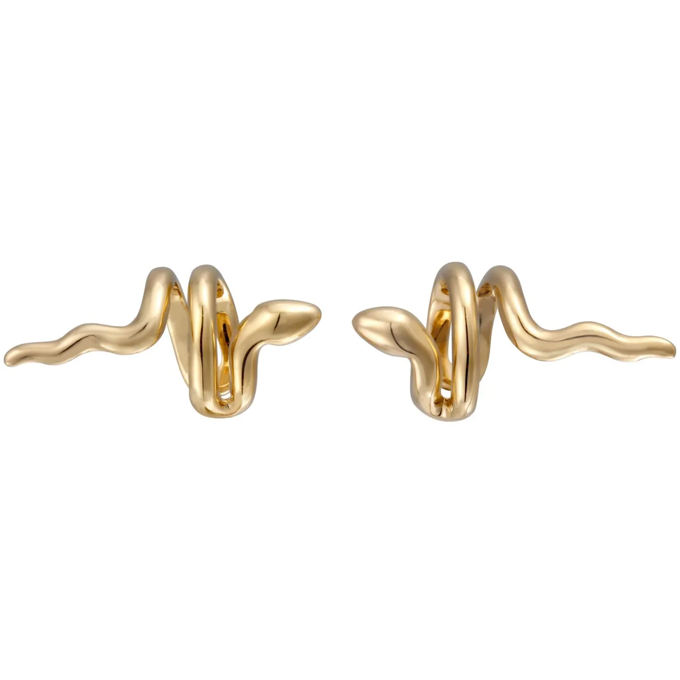 Elli "Earcuff Schlange< Vergoldet|Ohrringe