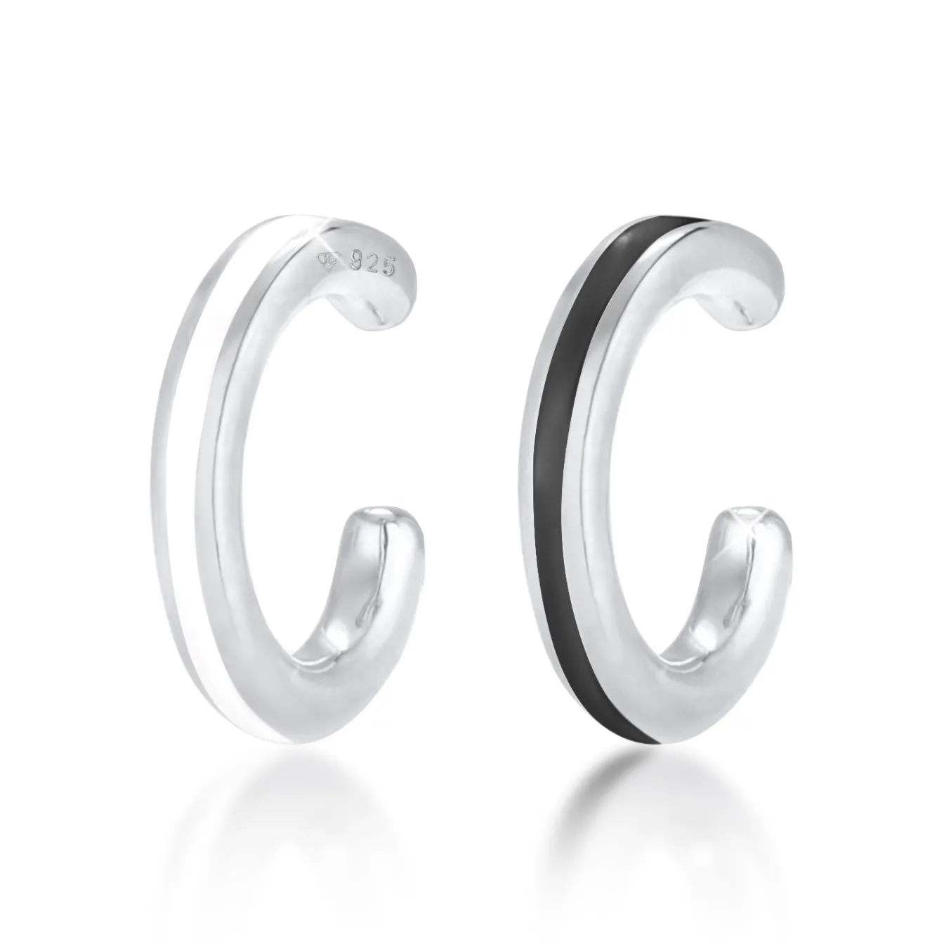 Elli "Earcuff Set | Emaille< Ohrringe|Vergoldet