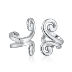 Elli "Earcuff Spirale< Vergoldet|Ohrringe