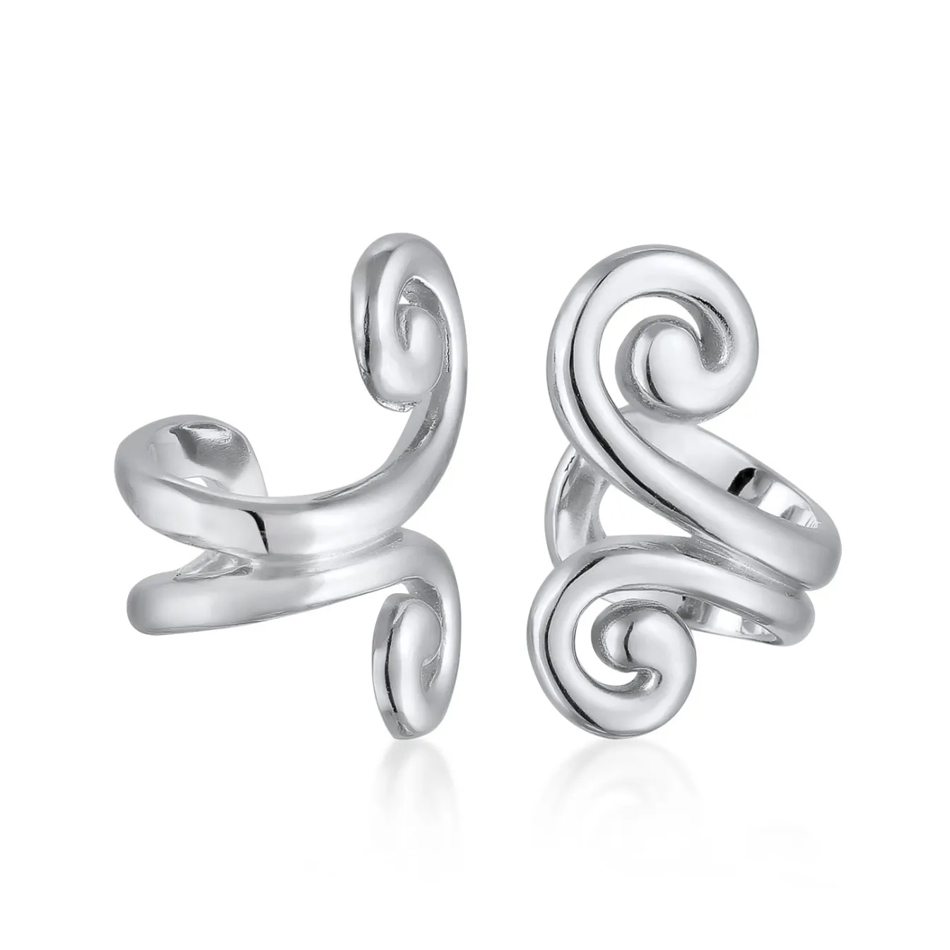 Elli "Earcuff Spirale< Vergoldet|Ohrringe