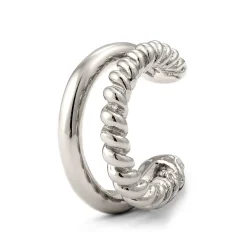 Elli "Earcuff Twisted< Vergoldet|Ohrringe