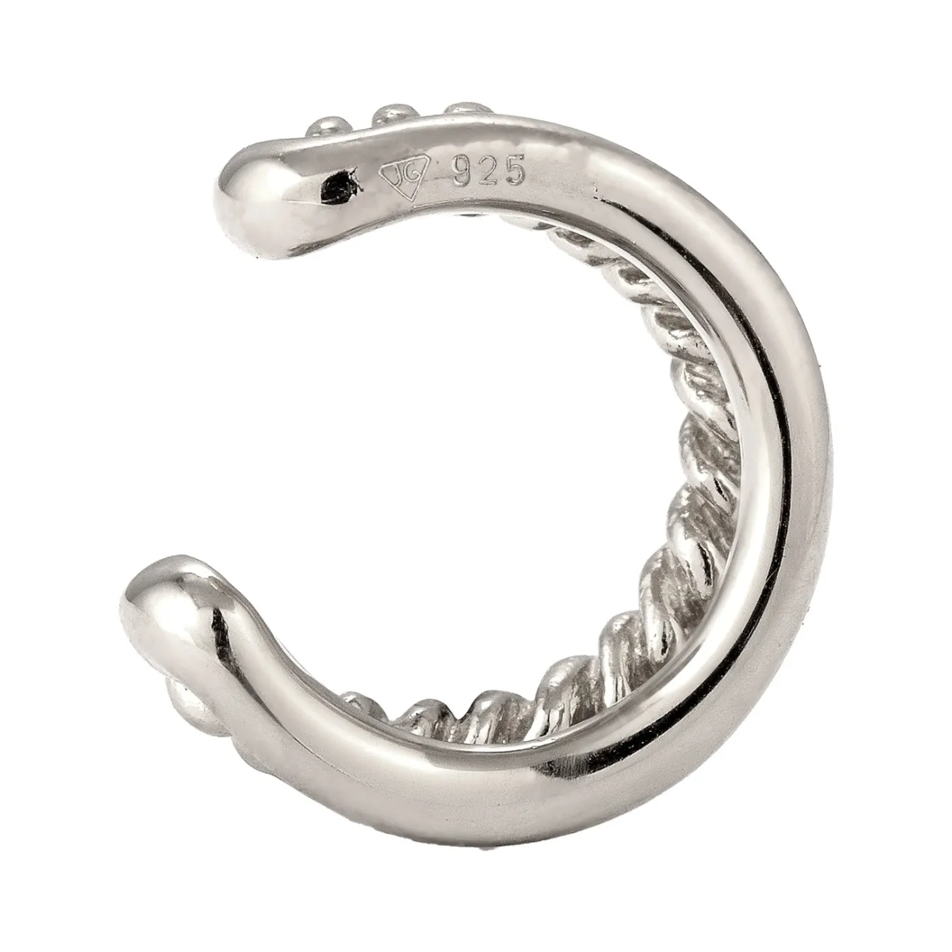 Elli "Earcuff Twisted< Vergoldet|Ohrringe