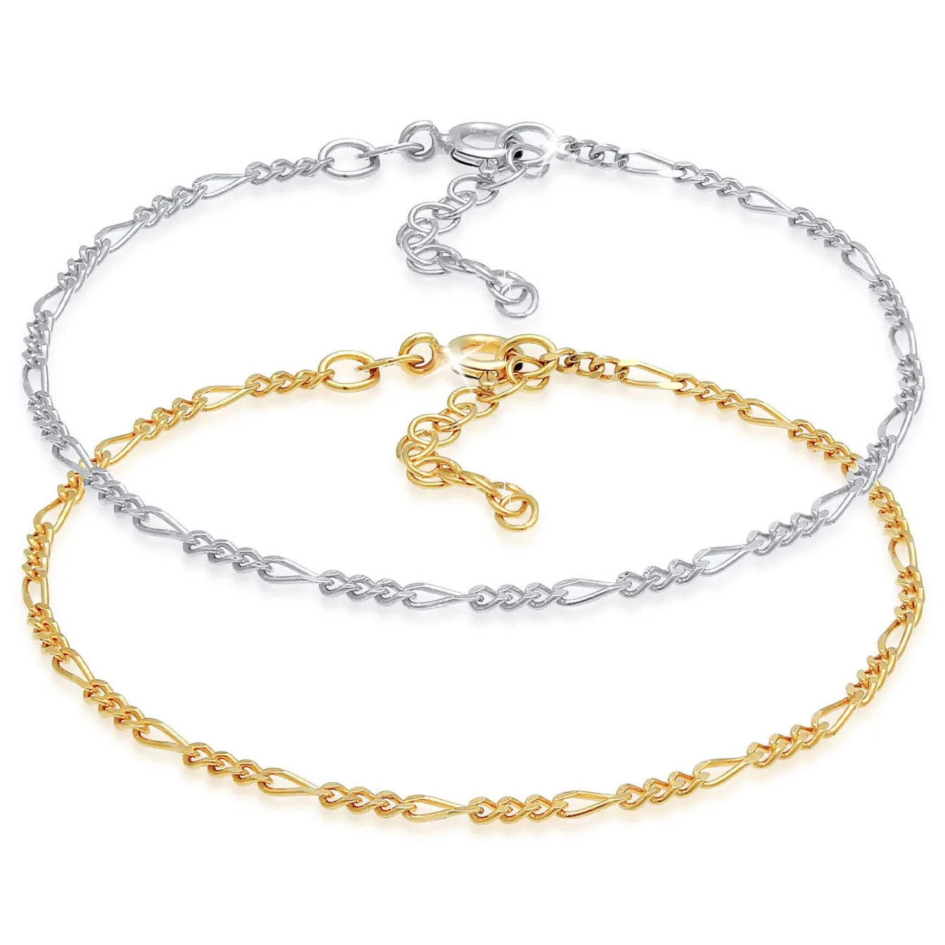 Elli "Figaro-Armbandset< Armbänder|Silber
