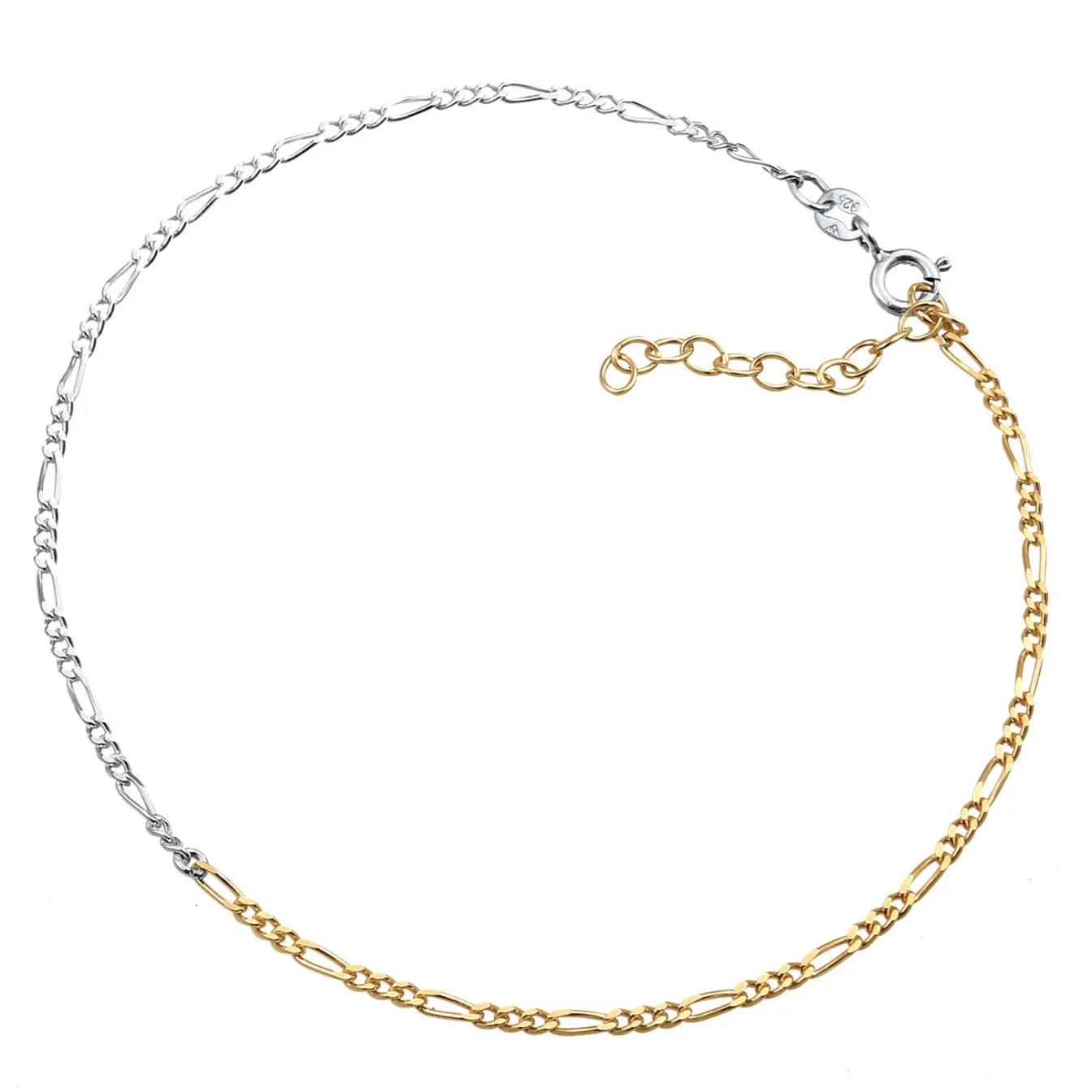 Elli "Figaro-Fußkettchen Bicolor< Fußschmuck