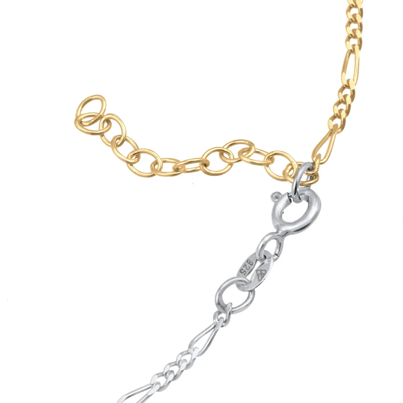 Elli "Figaro-Fußkettchen Bicolor< Fußschmuck
