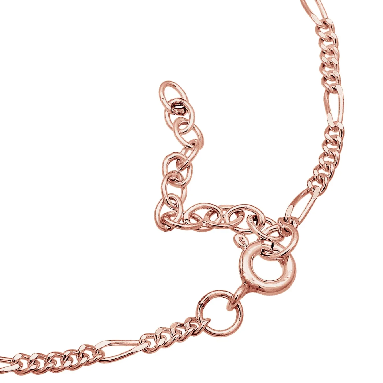 Elli "Figaro-Gliederarmband< Roségold|Armbänder