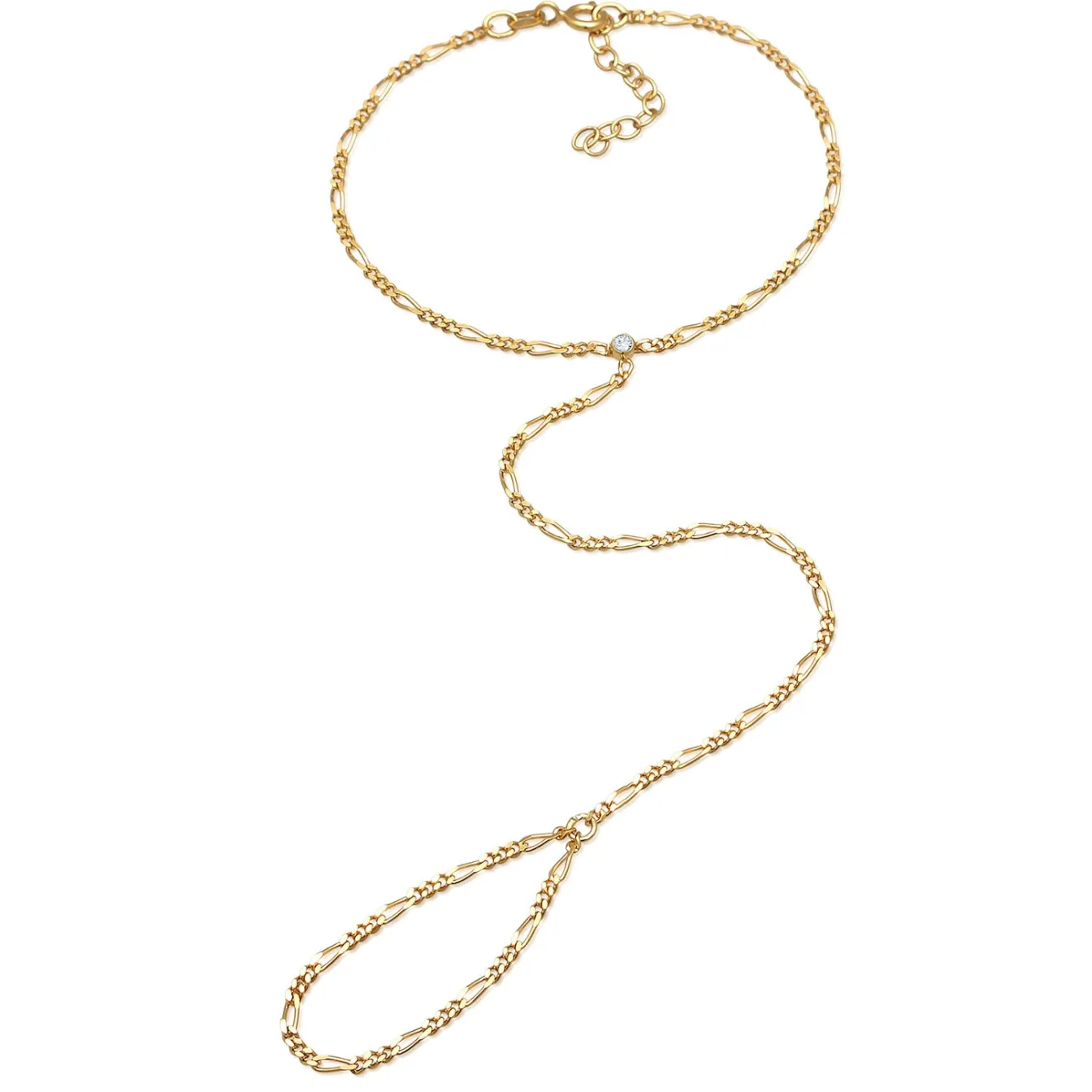 Elli "Figaro-Handkette< Armbänder|Silber