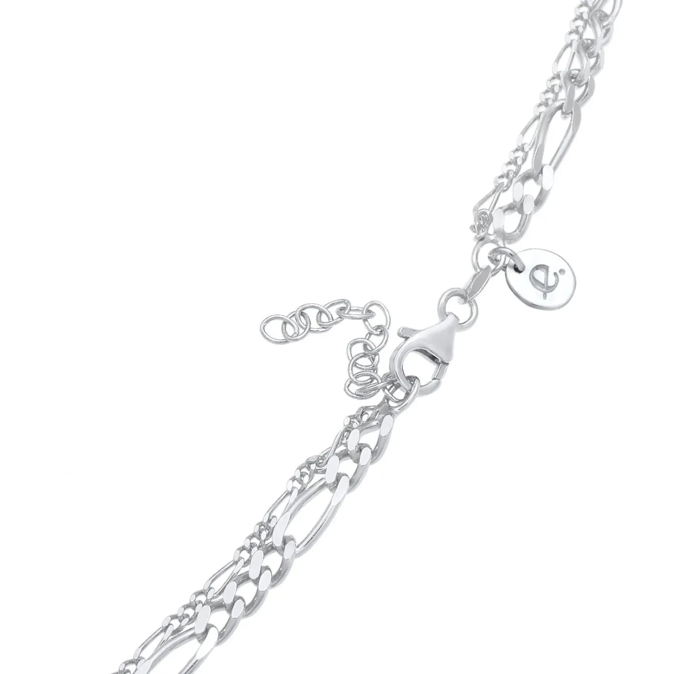 Elli "Figaro-Layer-Halskette< Halsketten|Silber