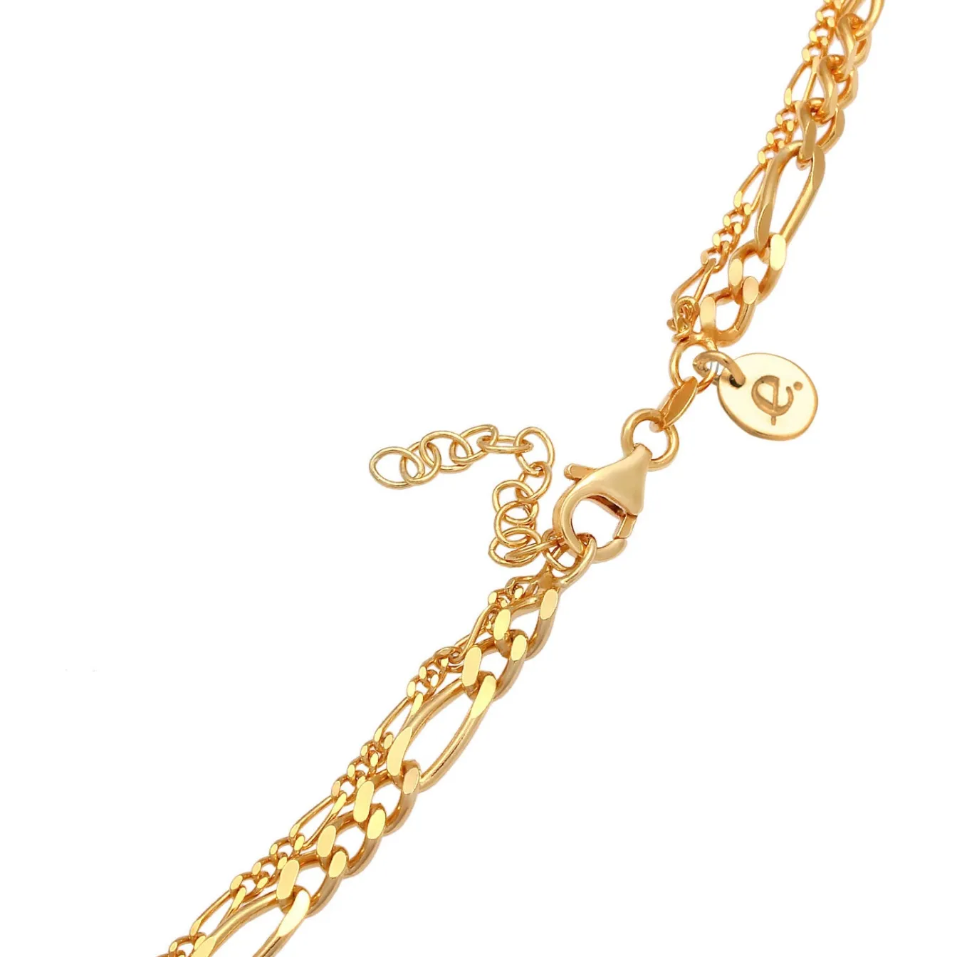 Elli "Figaro-Layer-Halskette< Halsketten|Silber