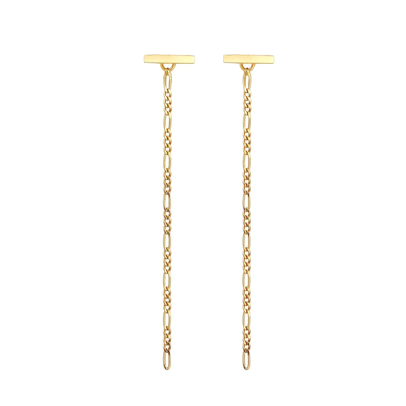 Elli "Figaro-Ohrhänger Ear Chain< Ohrringe|Vergoldet