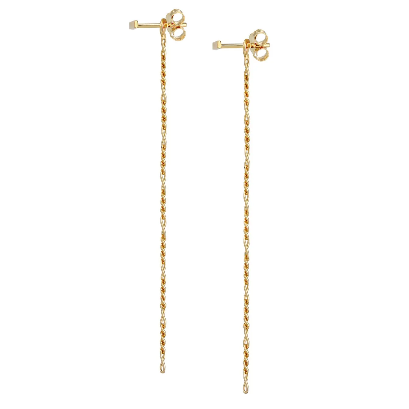 Elli "Figaro-Ohrhänger Ear Chain< Ohrringe|Vergoldet