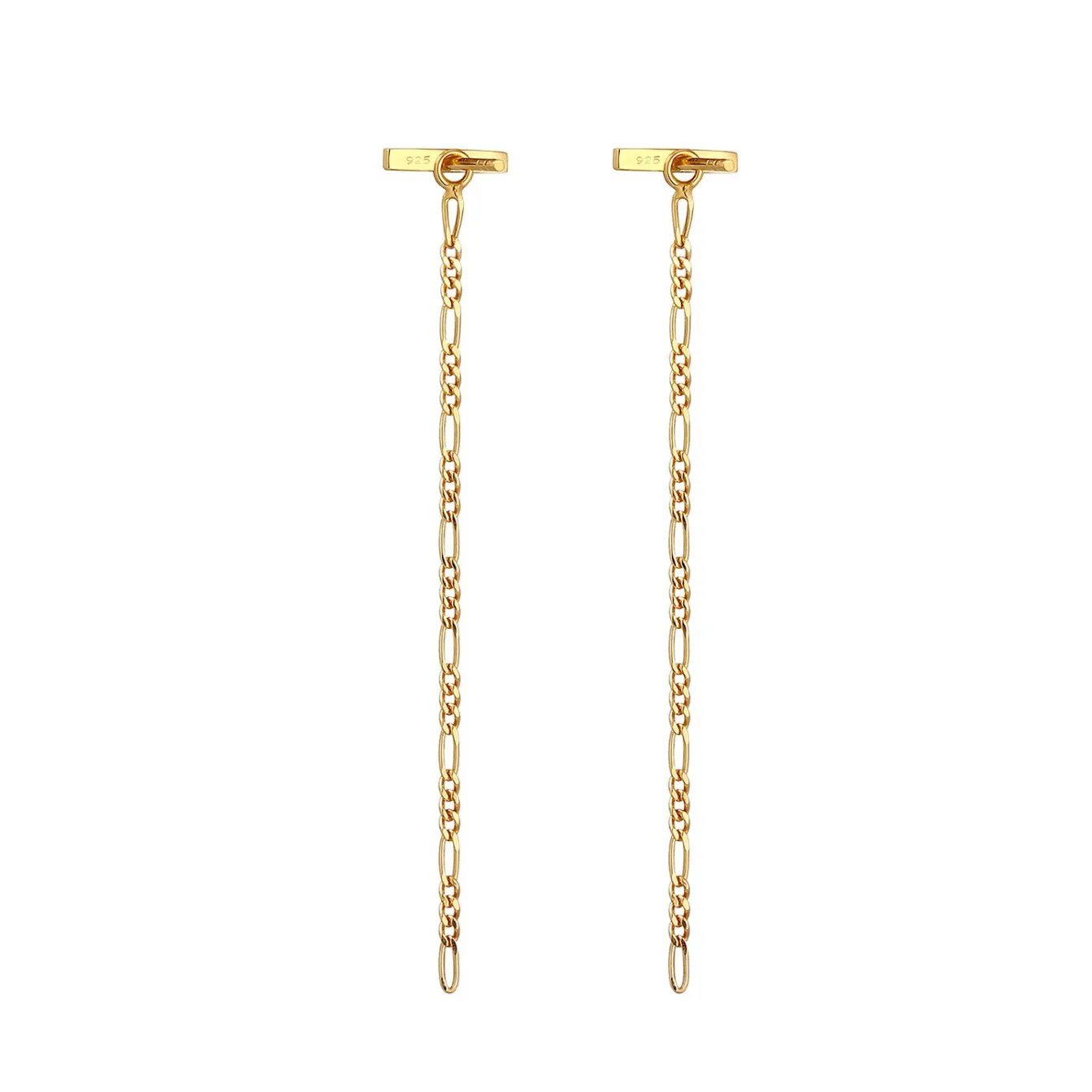 Elli "Figaro-Ohrhänger Ear Chain< Ohrringe|Vergoldet