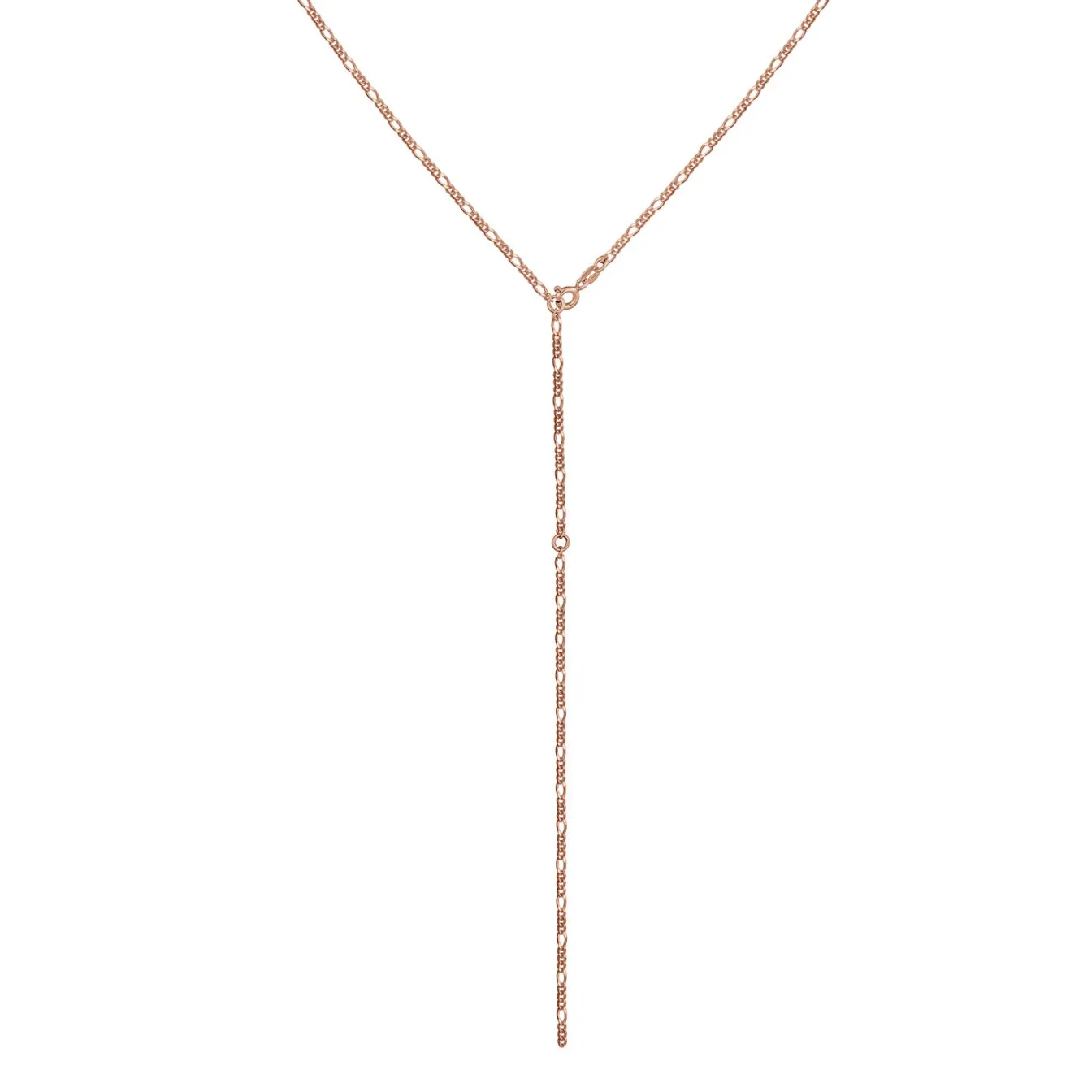 Elli "Figaro-Y-Halskette< Roségold|Halsketten
