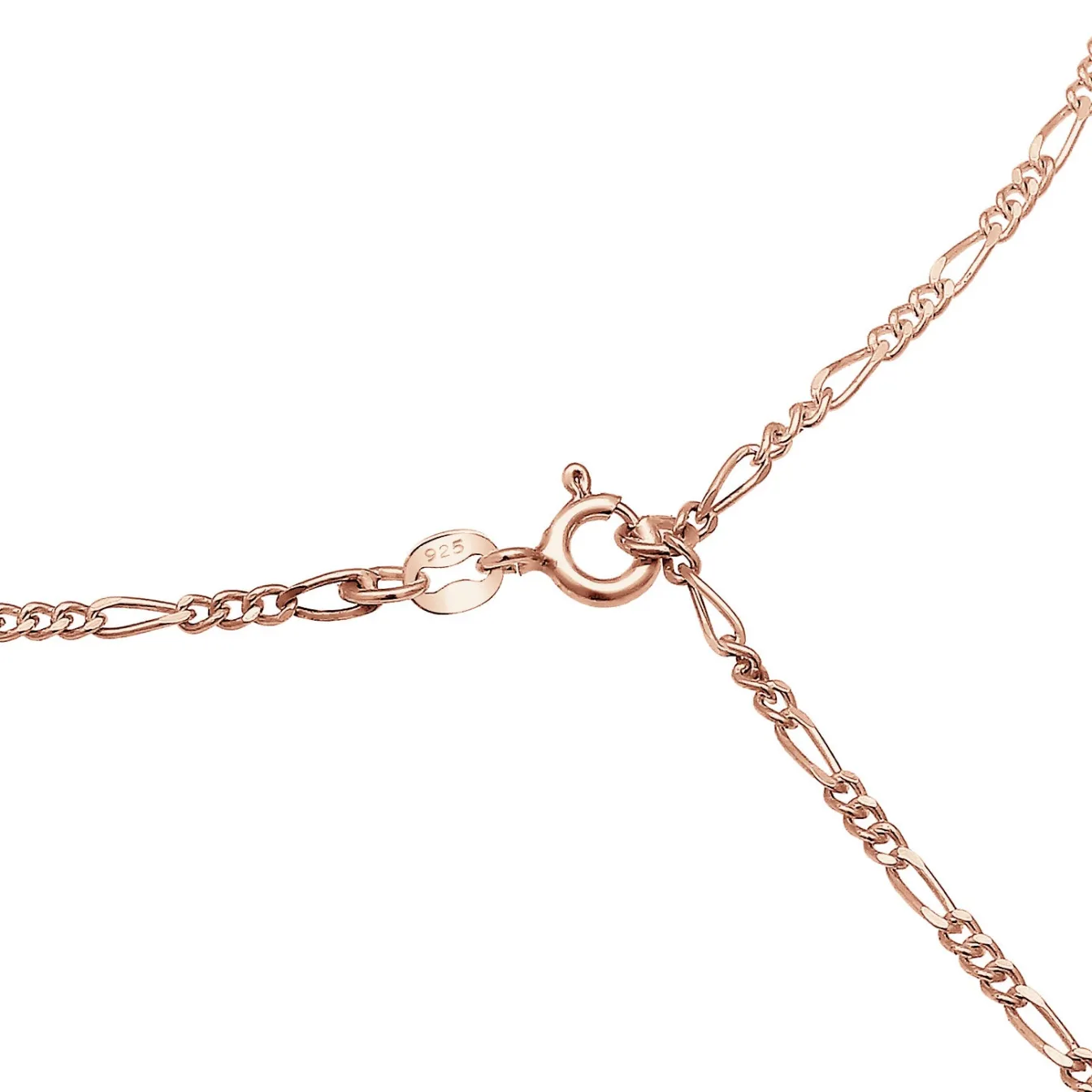 Elli "Figaro-Y-Halskette< Roségold|Halsketten