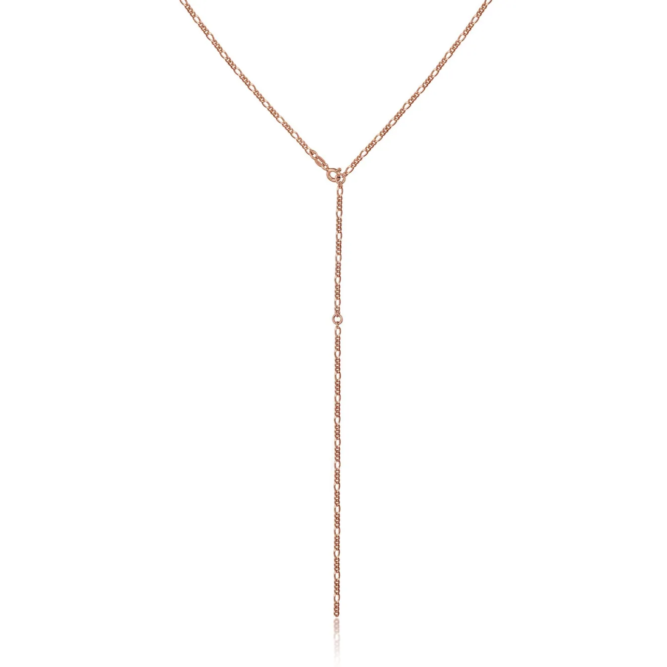 Elli "Figaro-Y-Halskette< Roségold|Halsketten