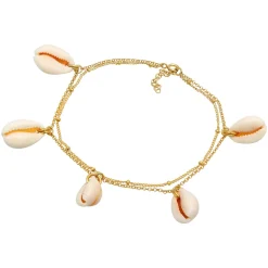 Elli "Fußkettchen< Fußschmuck|Vergoldet
