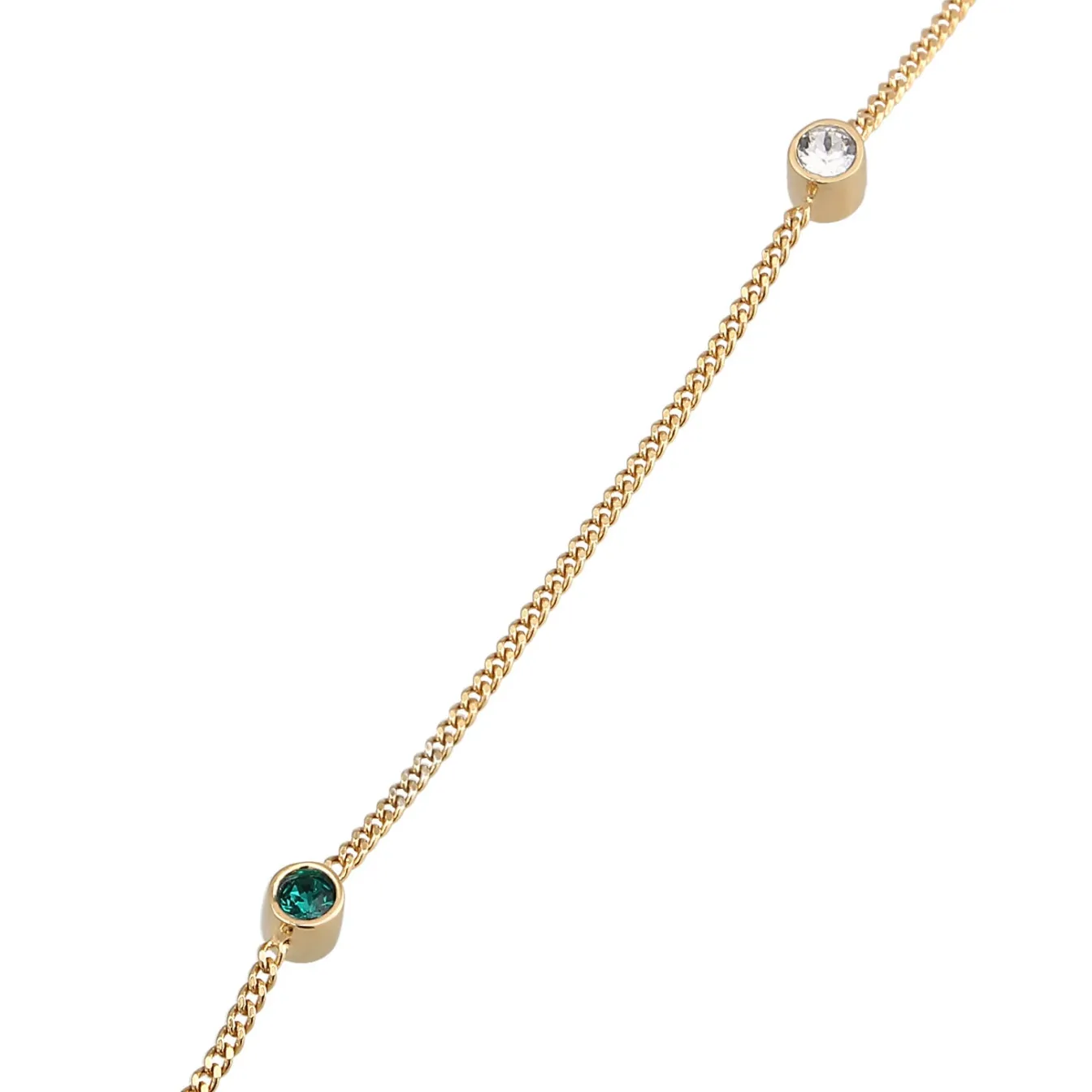 Elli "Fußkettchen | Kristall (Weiß)< Fußschmuck