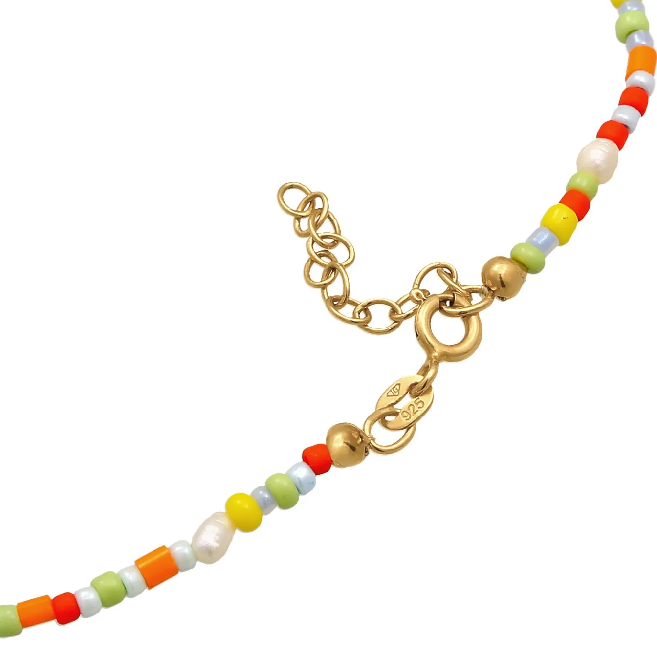 Elli "Fußkettchen Beads | Süßwasserperlen< Perlen|Fußschmuck