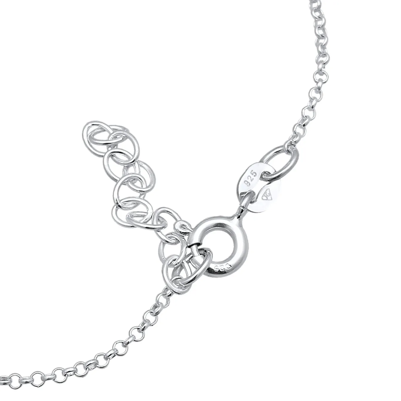 Elli "Fußkettchen Evil Eye | Kristall (Blau)< Symbol-schmuck|Armbänder