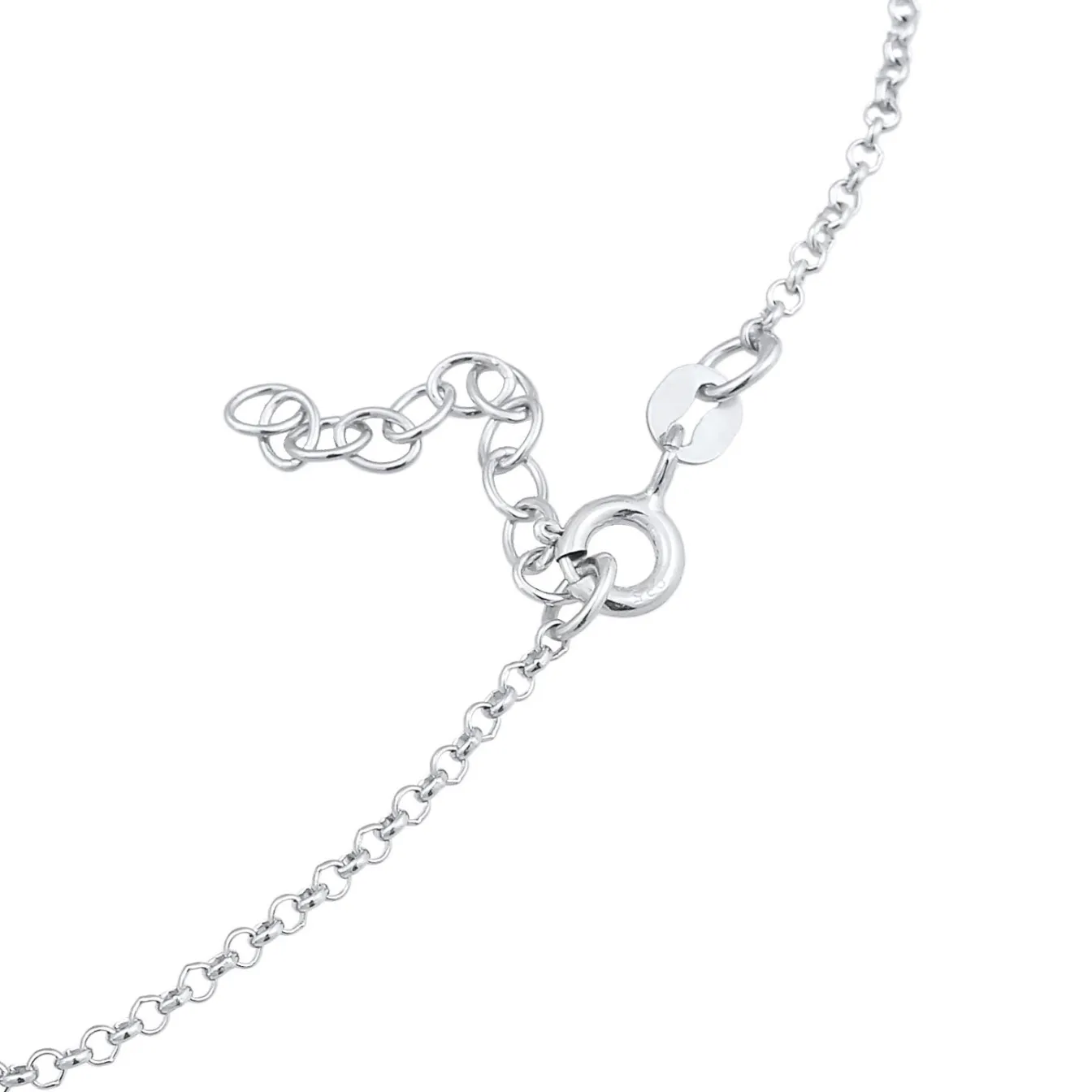 Elli "Fußkettchen Flugzeug Symbol< Silber|Symbol-schmuck