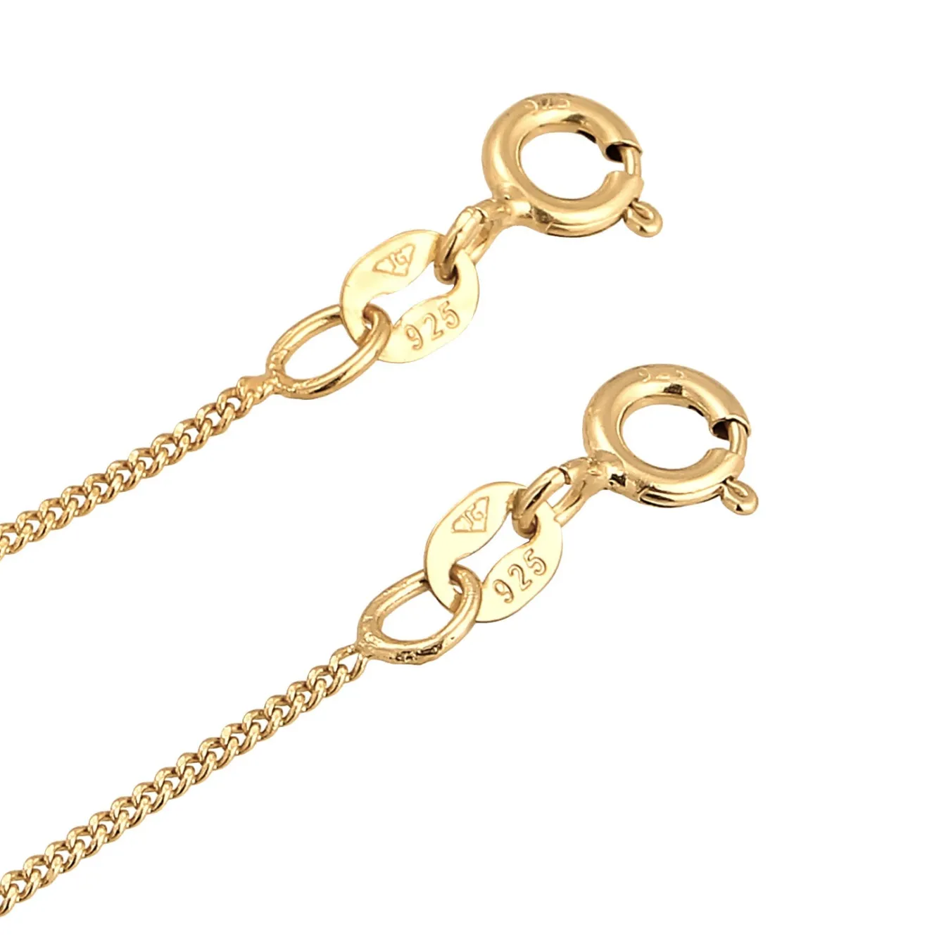 Elli "Fußkettchen Halbmond Set< Symbol-schmuck|Fußschmuck