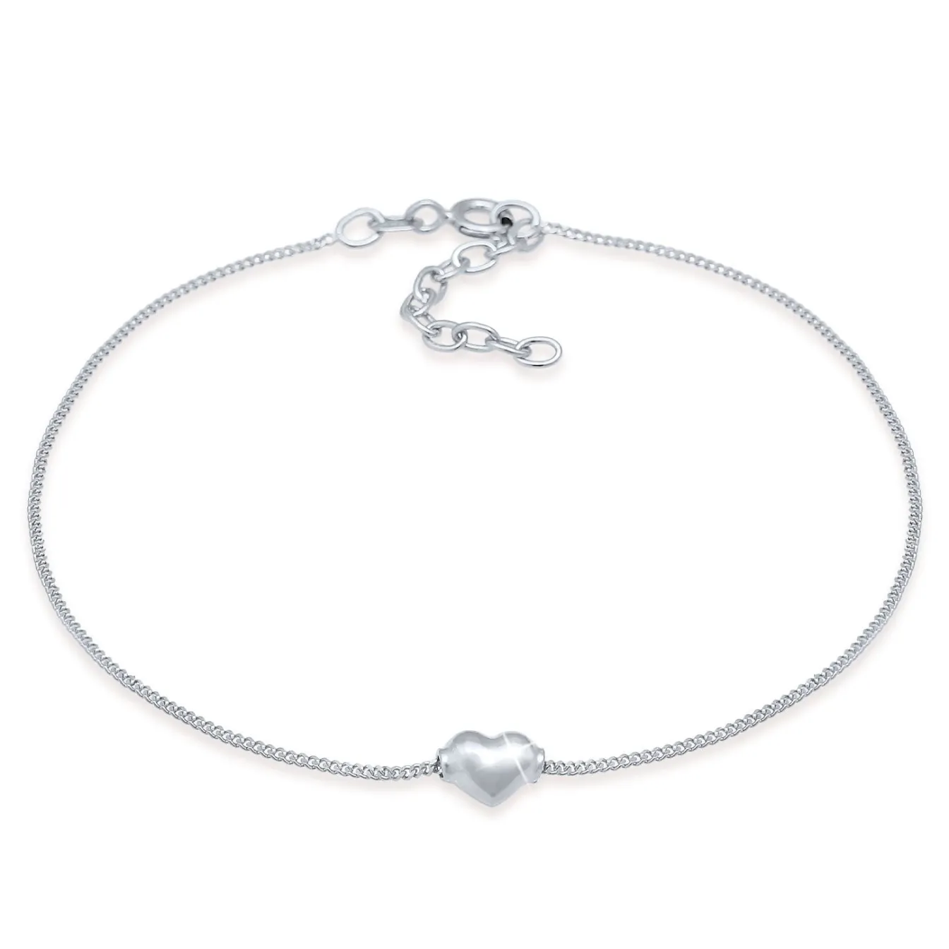 Elli "Fußkettchen Herz<Kinder Symbol-schmuck|Herz-schmuck