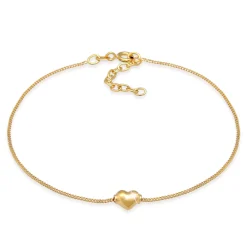 Elli "Fußkettchen Herz<Kinder Symbol-schmuck|Herz-schmuck
