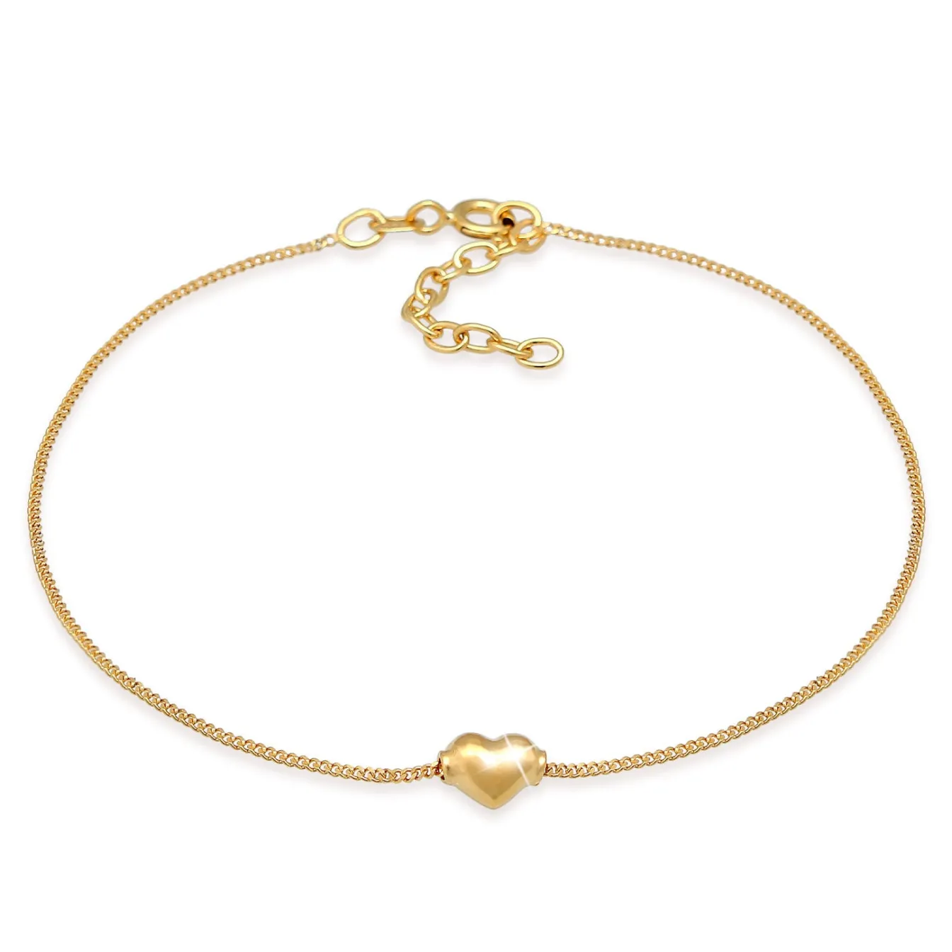 Elli "Fußkettchen Herz<Kinder Symbol-schmuck|Herz-schmuck