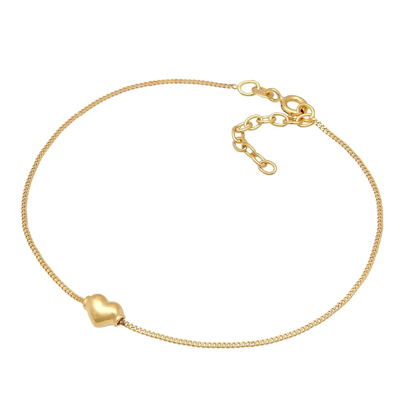 Elli "Fußkettchen Herz<Kinder Symbol-schmuck|Herz-schmuck