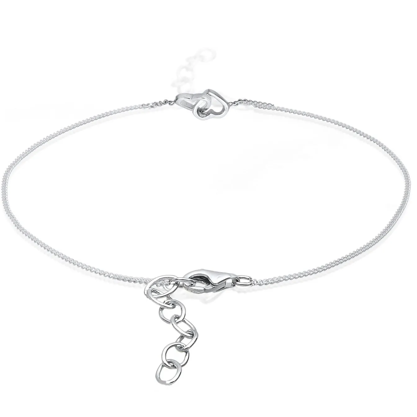 Elli "Fußkettchen Herz< Symbol-schmuck|Herz-schmuck
