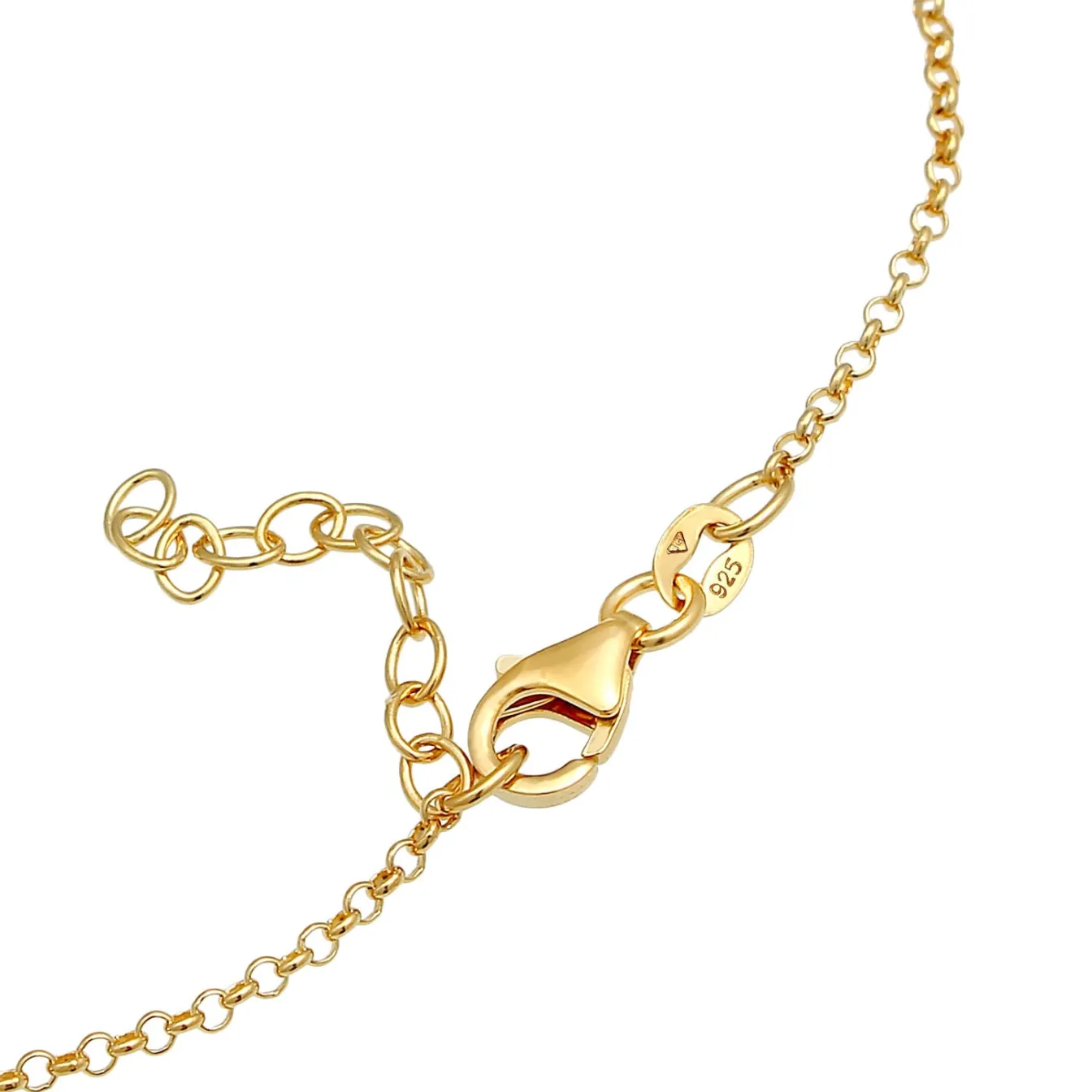 Elli "Fußkettchen Kreuz< Symbol-schmuck|Fußschmuck