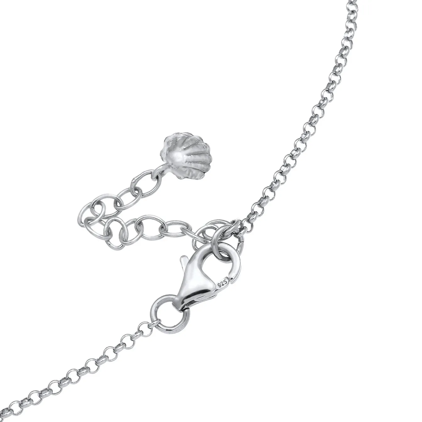 Elli "Fußkettchen Muschel< Symbol-schmuck|Fußschmuck