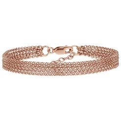 Elli "Gliederarmband< Roségold|Vergoldet