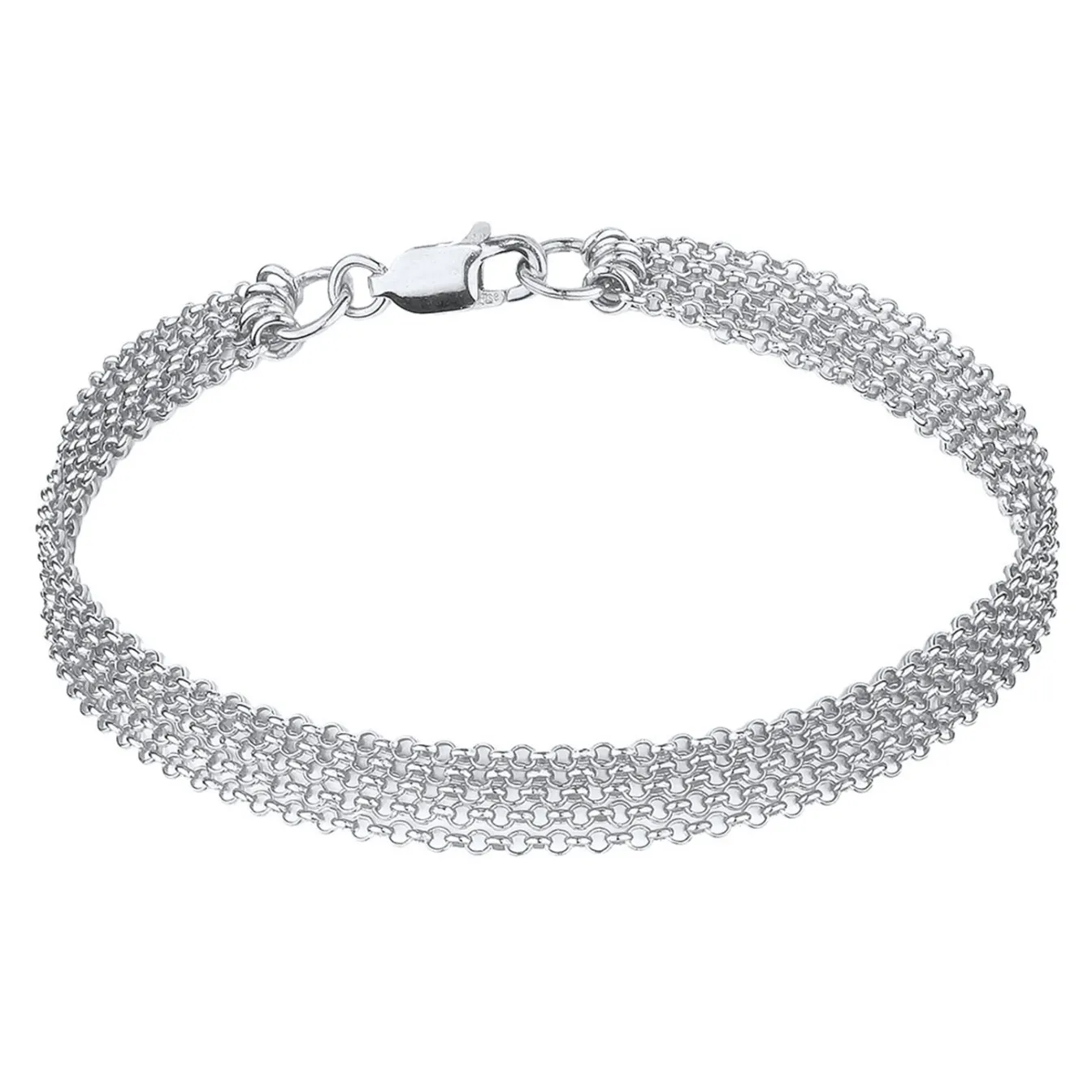 Elli "Gliederarmband< Roségold|Vergoldet