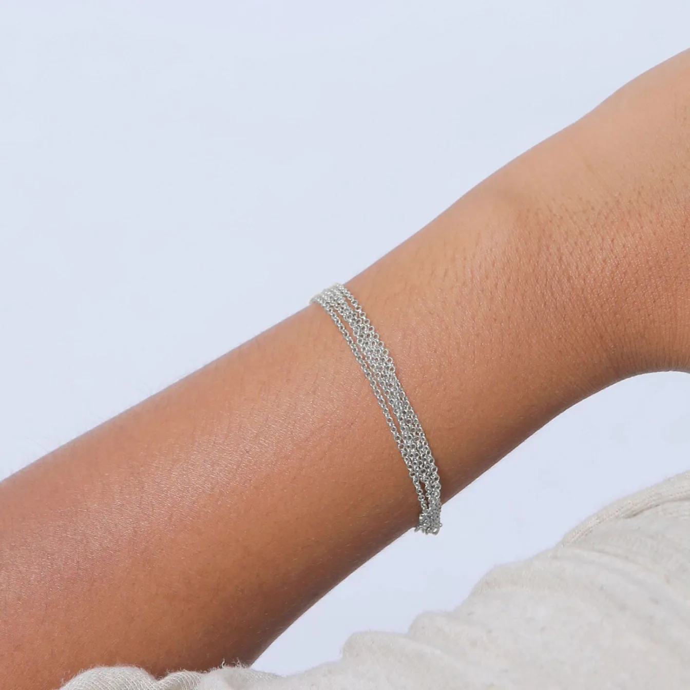 Elli "Gliederarmband< Roségold|Vergoldet