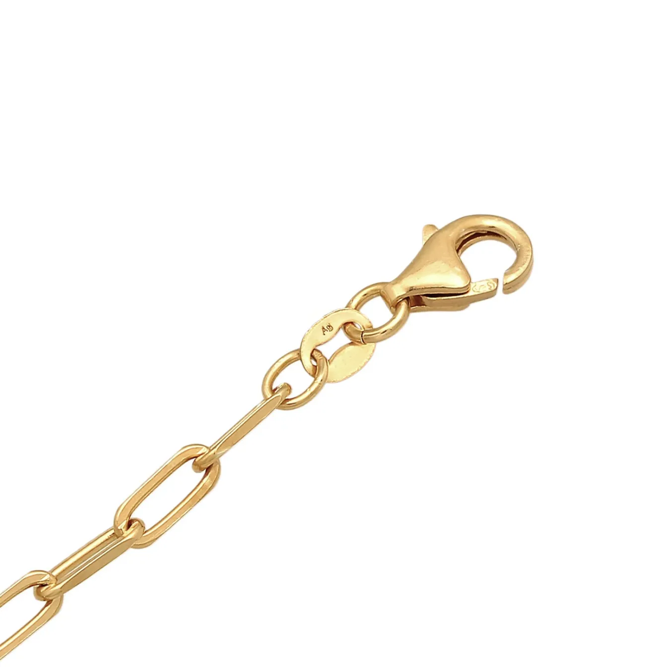 Elli "Glieder-Armband Charmträger< Armbänder|Vergoldet