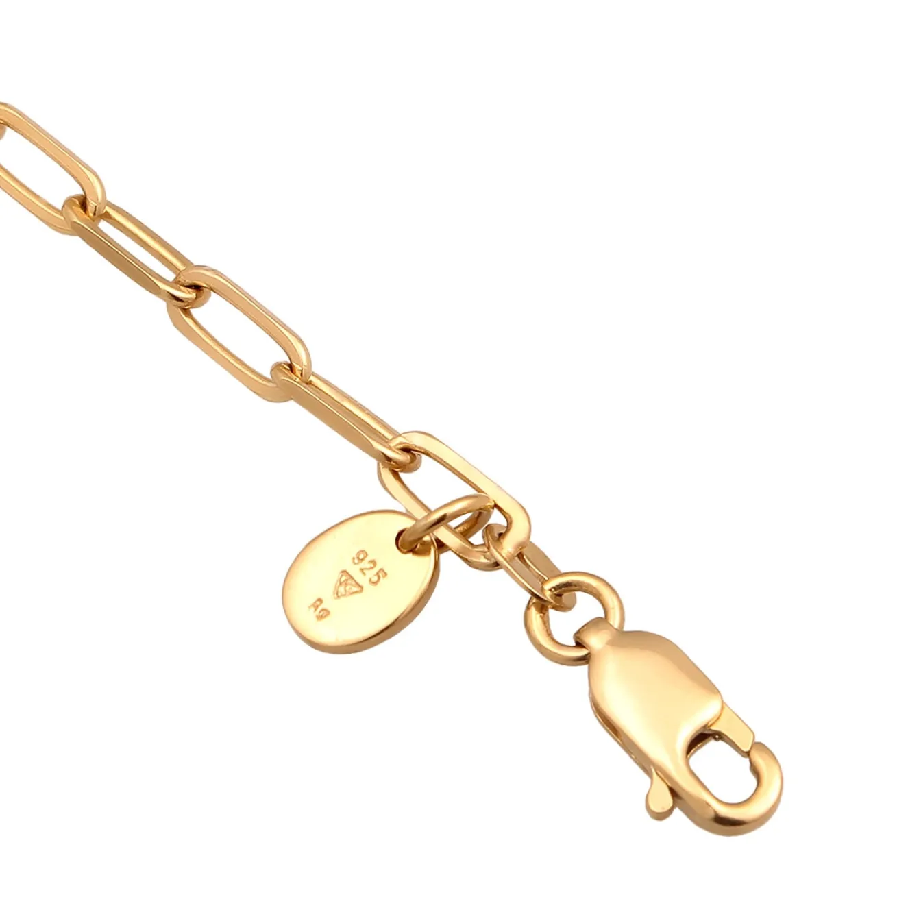 Elli "Glieder-Armband Kugel< Vergoldet|Armbänder