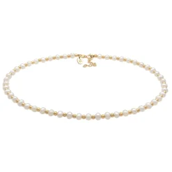 Elli "Glieder-Choker | Süßwasserzuchtperle< Perlen|Halsketten