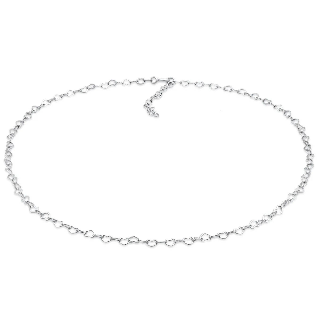 Elli "Glieder-Choker Herz< Vergoldet|Symbol-schmuck