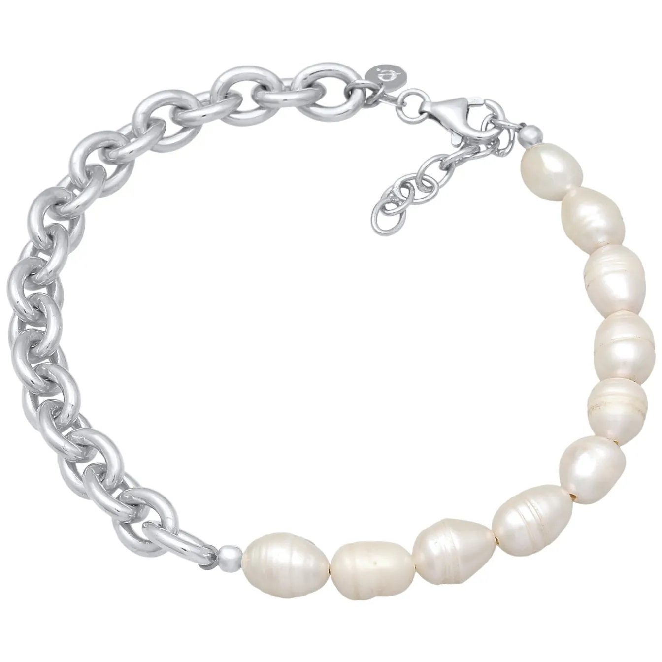 Elli "Glieder-Fußkettchen | Süßwasserperlen< Perlen|Fußschmuck
