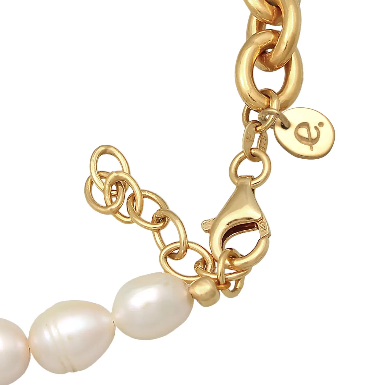 Elli "Glieder-Fußkettchen | Süßwasserperlen< Perlen|Fußschmuck