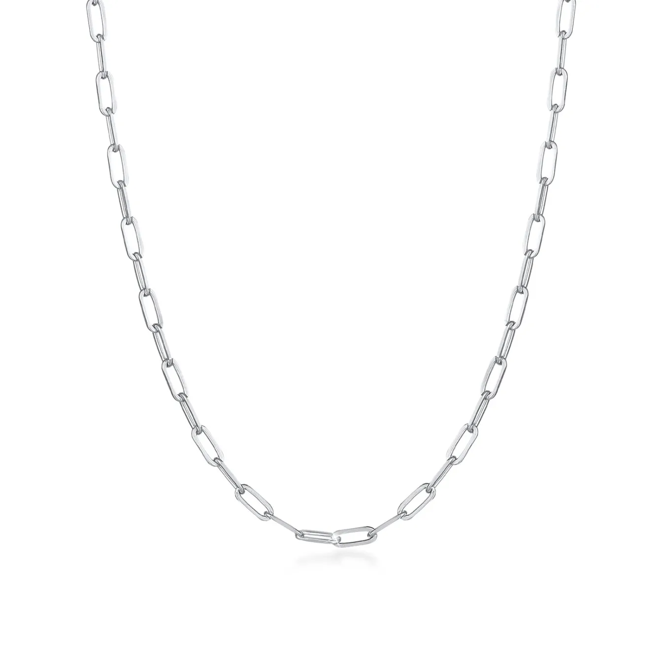 Elli "Glieder-Halskette Basic< Halsketten|Silber
